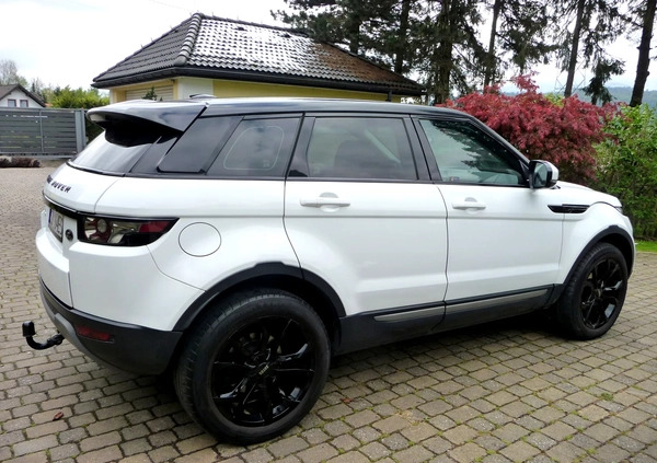 Land Rover Range Rover Evoque cena 59900 przebieg: 273000, rok produkcji 2012 z Ząbkowice Śląskie małe 631